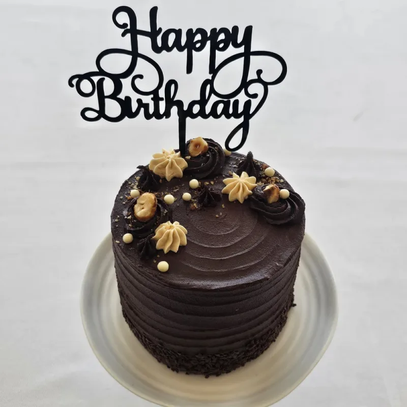 Ocean House custom Nutella chocolate cake